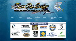 Desktop Screenshot of fauxpaslodge.com